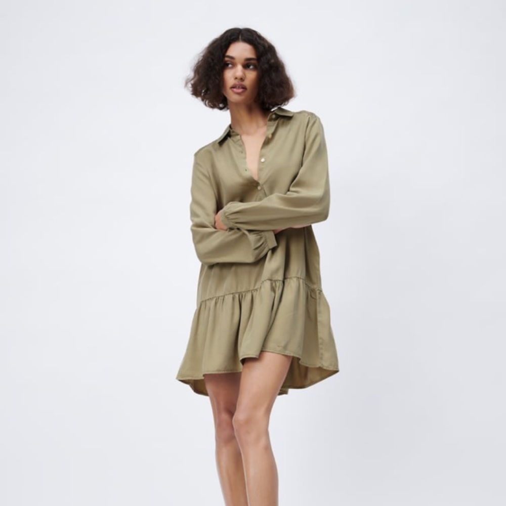 Zara Tiered Mini Dress